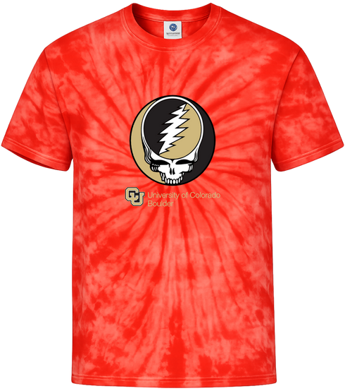 University of Colorado Stealie Tie-Dye T-Shirt