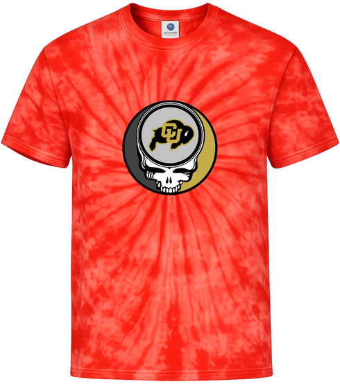 University of Colorado Stealie Tie-Dye T-Shirt
