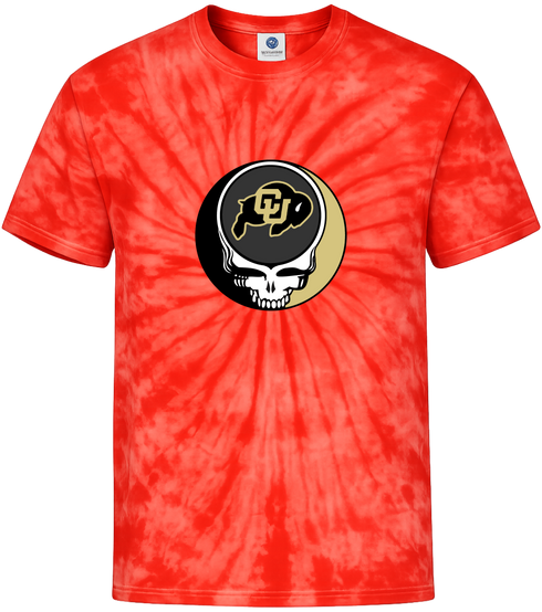 University of Colorado Stealie Tie-Dye T-Shirt