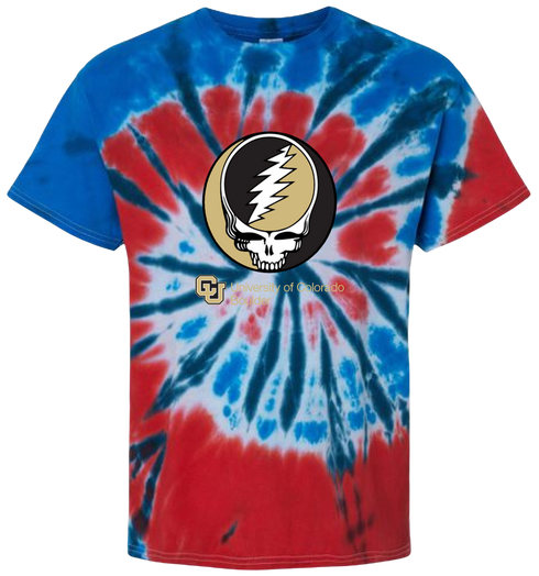 University of Colorado Stealie Tie-Dye T-Shirt