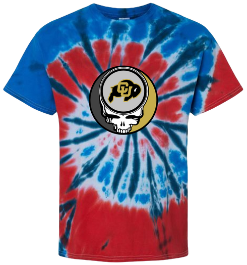 University of Colorado Stealie Tie-Dye T-Shirt