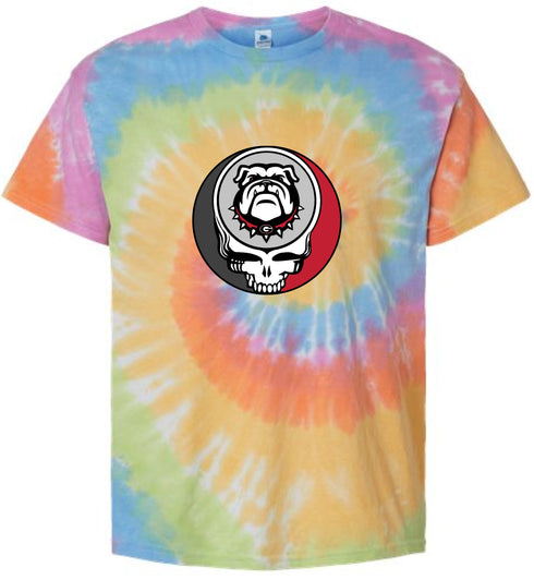 University of Georgia Stealie Tie-Dye T-Shirt