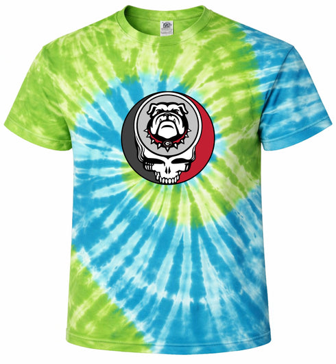 University of Georgia Stealie Tie-Dye T-Shirt