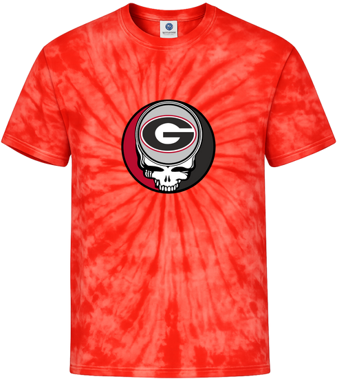 University of Georgia Stealie Tie-Dye T-Shirt