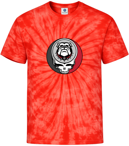 University of Georgia Stealie Tie-Dye T-Shirt