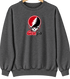 Georgia Stealie Premium Unisex Crewneck — Design: University of Georgia — Dark Heather