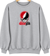 Georgia Stealie Premium Unisex Crewneck — Design: University of Georgia — Sport Grey