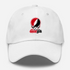 Georgia Stealie Premium Unisex Dad Hat — Design: University of Georgia — White