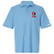 Georgia Stealie Premium Unisex Polo — Design: University of Georgia — Blue