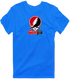 Georgia Stealie Premium Unisex T-Shirt — Design: University of Georgia — Royal