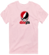Georgia Stealie Premium Unisex T-Shirt — Design: University of Georgia — Light Pink