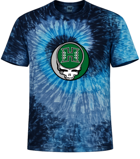University of Hawaii Stealie Tie-Dye T-Shirt