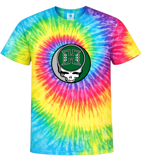 University of Hawaii Stealie Tie-Dye T-Shirt