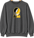 Iowa Stealie Premium Unisex Crewneck — Design: University of Iowa — Dark Heather