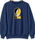 Iowa Stealie Premium Unisex Crewneck — Design: University of Iowa — Navy