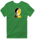 Iowa Stealie Premium Unisex T-Shirt — Design: University of Iowa — Irish Green