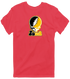 Iowa Stealie Premium Unisex T-Shirt — Design: University of Iowa — Heather Red