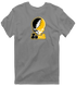 Iowa Stealie Premium Unisex T-Shirt — Design: University of Iowa — Dark Heather