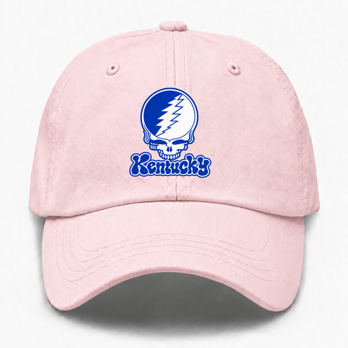 Kentucky Stealie Premium Unisex Dad Hat — Design: University of Kentucky — Pink