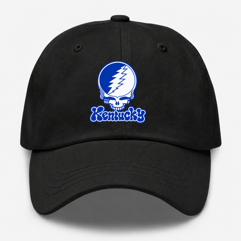 Kentucky Stealie Premium Unisex Dad Hat — Design: University of Kentucky — Black