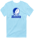 Kentucky Stealie Premium Unisex T-Shirt — Design: University of Kentucky — Light Blue