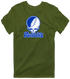 Kentucky Stealie Premium Unisex T-Shirt — Design: University of Kentucky — Military Green