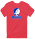 Kentucky Stealie Premium Unisex T-Shirt — Design: University of Kentucky — Heather Red