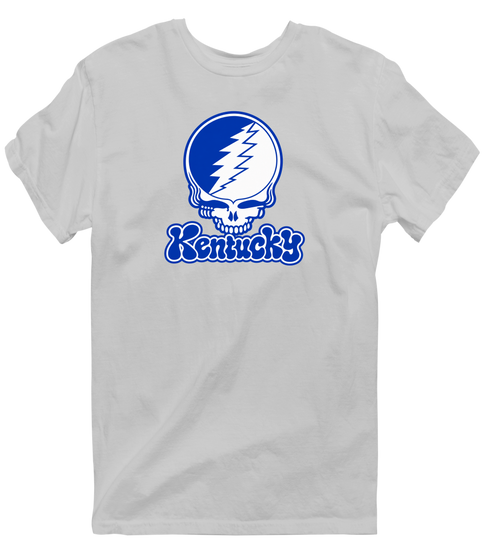 Kentucky Stealie Premium Unisex T-Shirt — Design: University of Kentucky — Sport Grey