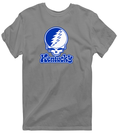 Kentucky Stealie Premium Unisex T-Shirt — Design: University of Kentucky — Dark Heather