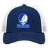 Kentucky Stealie Premium Unisex Trucker Cap — Design: University of Kentucky — Navy/White