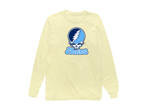 Maine Stealie Premium Unisex Long-Sleeve — Butter