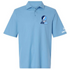 Maine Stealie Premium Unisex Polo — Design: University of Maine — Blue