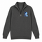 Maine Stealie Premium Unisex Quarter-Zip — Design: University of Maine — Charcoal