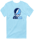 Maine Stealie Premium Unisex T-Shirt — Design: University of Maine — Light Blue