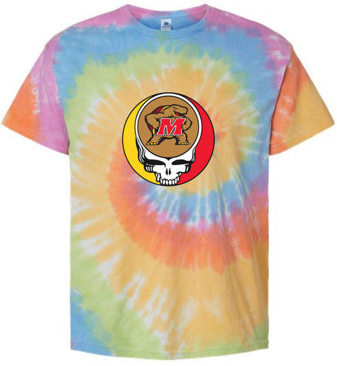 University of Maryland Stealie Tie-Dye T-Shirt