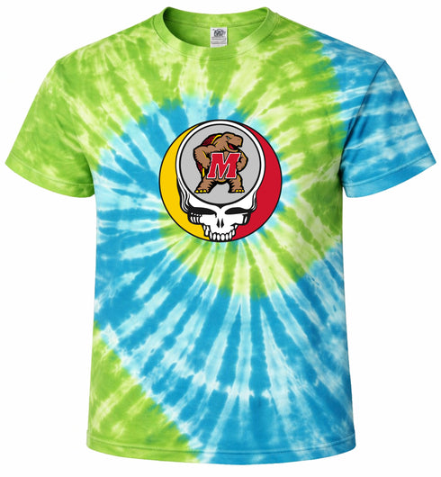 University of Maryland Stealie Tie-Dye T-Shirt