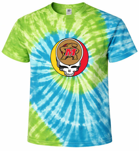 University of Maryland Stealie Tie-Dye T-Shirt