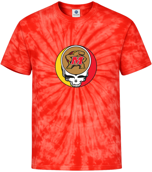 University of Maryland Stealie Tie-Dye T-Shirt