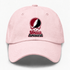 Amherst Stealie Premium Unisex Dad Hat — Design: University of Massachusetts Amherst — Pink