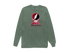 Amherst Stealie Premium Unisex Long-Sleeve — Design: University of Massachusetts Amherst — Light Green