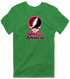 Amherst Stealie Premium Unisex T-Shirt — Design: University of Massachusetts Amherst — Irish Green