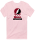 Amherst Stealie Premium Unisex T-Shirt — Design: University of Massachusetts Amherst — Light Pink