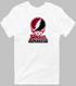 Amherst Stealie Premium Unisex T-Shirt — Design: University of Massachusetts Amherst — White