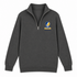 Dartmouth Stealie Premium Unisex Quarter-Zip — Design: University of Massachusetts Dartmouth — Charcoal