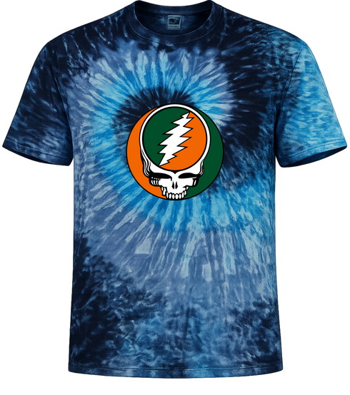 University of Miami Stealie Tie-Dye T-Shirt