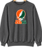 Miami Stealie Premium Unisex Crewneck — Design: University of Miami (Florida) — Dark Heather