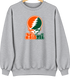 Miami Stealie Premium Unisex Crewneck — Design: University of Miami (Florida) — Sport Grey
