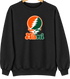 Miami Stealie Premium Unisex Crewneck — Design: University of Miami (Florida) — Black