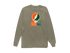 Miami Stealie Premium Unisex Long-Sleeve — Design: University of Miami (Florida) — Sandstone