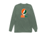 Miami Stealie Premium Unisex Long-Sleeve — Design: University of Miami (Florida) — Light Green